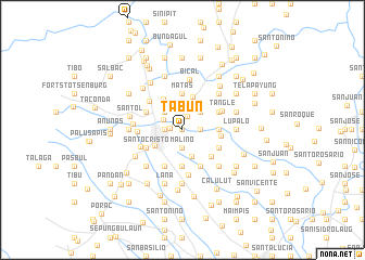 map of Tabun