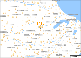 map of T\