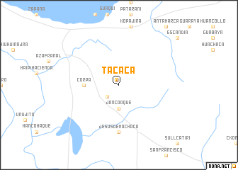 map of Tacaca