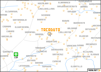 map of Tacaduto