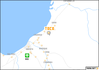 map of Taca