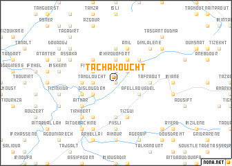 map of Tachakoucht