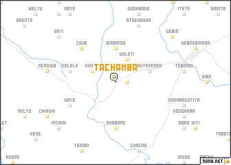 map of Tach Āmba