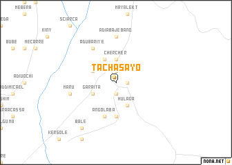 map of Tach Āsayo