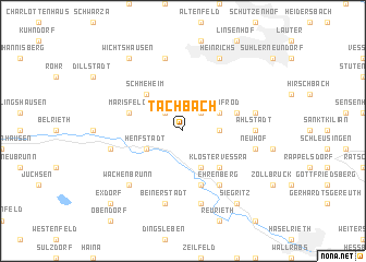 map of Tachbach