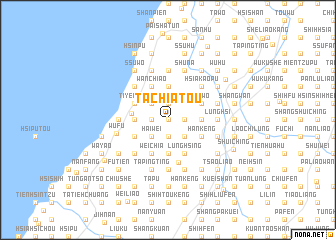 map of Ta-chia-t\