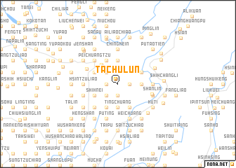 map of Ta-chu-lun