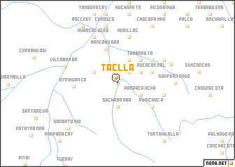 map of Taclla