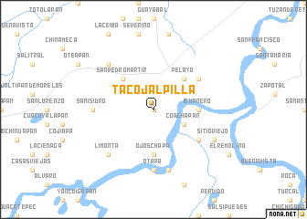 map of Tacojalpilla