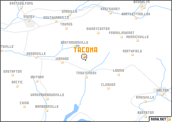 map of Tacoma