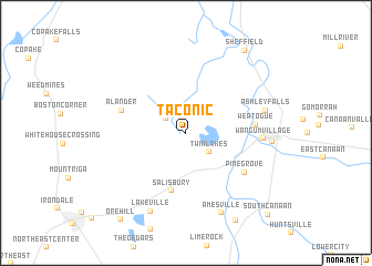 map of Taconic