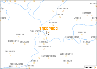 map of Tacopaco