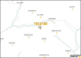 map of Tacotán