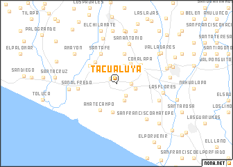 map of Tacualuya