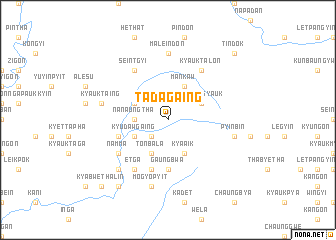 map of Tadagaing