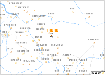 map of Tada-u