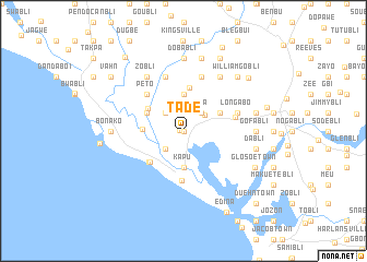 map of Tade