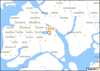 map of Tade