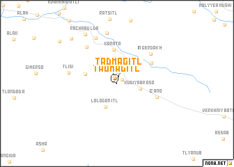 map of Tad-Magitl\