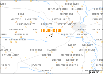 map of Tadmarton