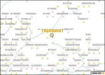 map of Tadroukht