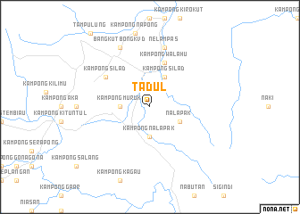 map of Tadul