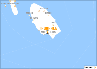 map of Taduwale