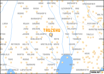 map of Tadzewu