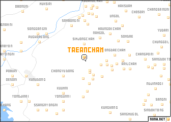 map of T\