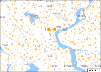 map of Taean