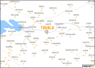map of Taebla