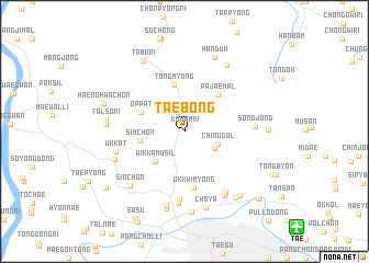 map of T\