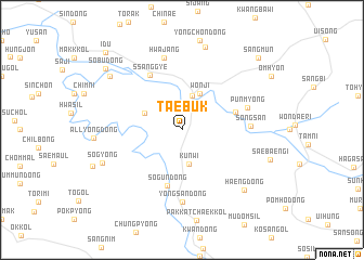 map of Taebuk