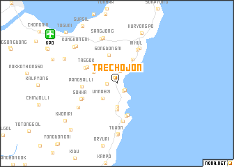 map of Taech\
