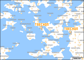 map of Taech\