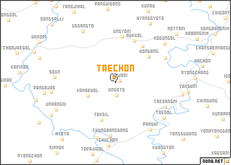 map of Tae-ch\