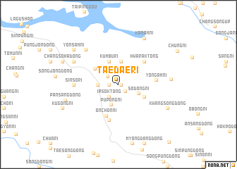 map of Taedae-ri