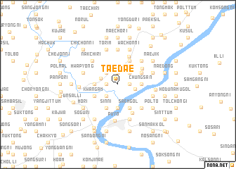 map of Taedae
