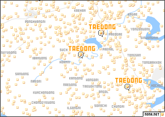 map of Tae-dong