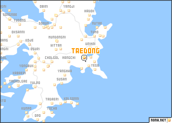 map of Taedong
