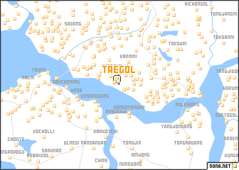 map of Tae-gol