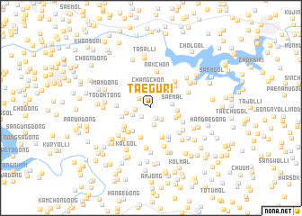 map of Taegu-ri