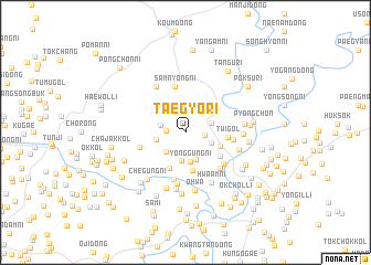 map of Taegyo-ri