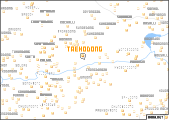 map of Taehŏ-dong