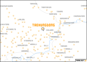 map of Taehŭng-dong