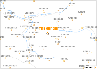 map of Taehŭng-ni