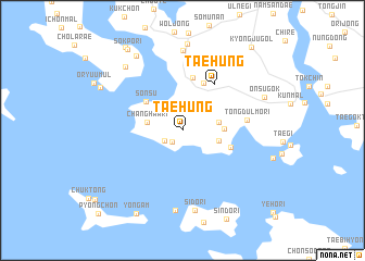 map of Taehŭng