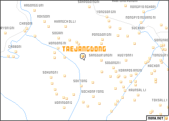 map of Taejang-dong