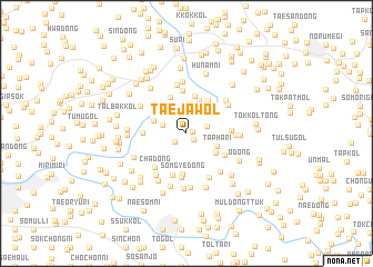 map of Taejawŏl