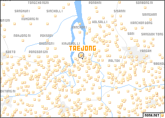 map of Taejong